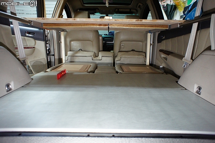 Wish車中床DIY for 2大2小 <圖多>