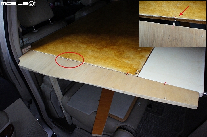 Wish車中床DIY for 2大2小 <圖多>