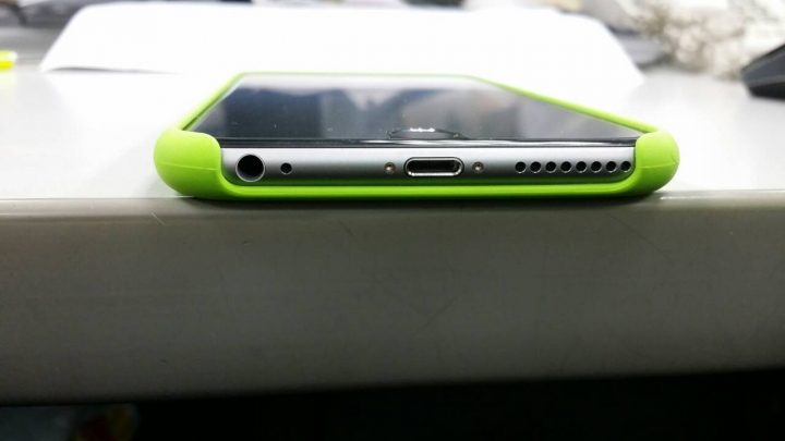 APPLE官網IPHONE6 Plus 5.5" 矽膠保護殼(綠) 【開箱】