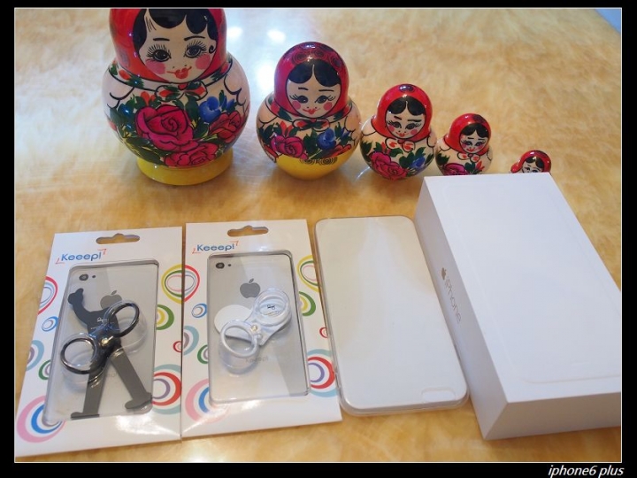 iPhone6 plus 64G香檳金開箱+抗滑抗引大作戰