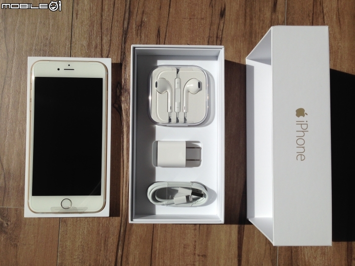 iPhone 6 Plus 64G 金色開箱