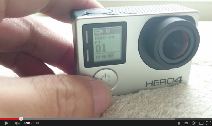 [拍段影片] GoPro Hero4 Sliver 銀色觸控螢幕版開箱