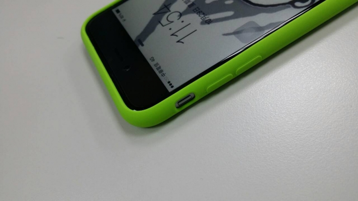 APPLE官網IPHONE6 Plus 5.5" 矽膠保護殼(綠) 【開箱】