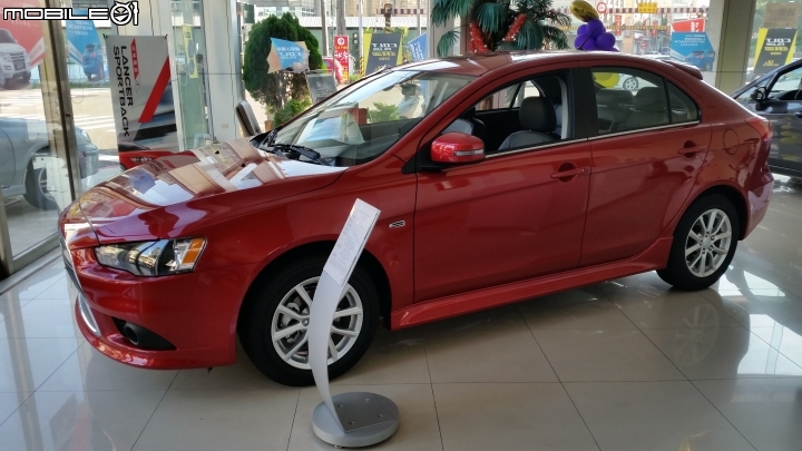 日系美學 Lancer Sportback 賞車心得