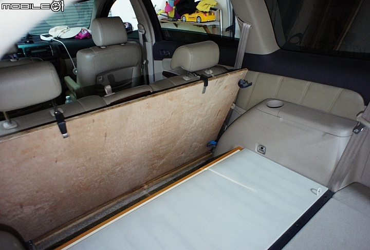Wish車中床DIY for 2大2小 <圖多>