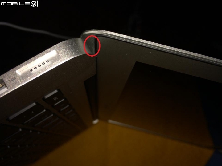 官網買的macbook air 品管似乎有點差