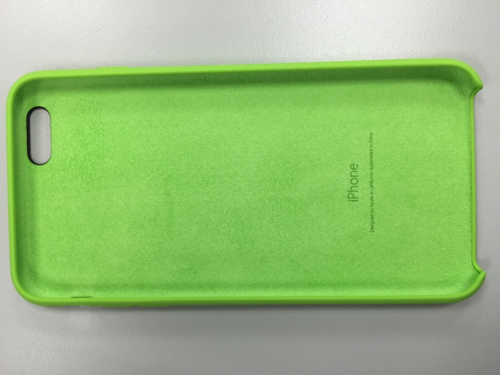 APPLE官網IPHONE6 Plus 5.5" 矽膠保護殼(綠) 【開箱】