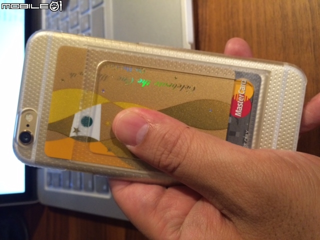 純分享iphone6外殼可裝(一卡通+悠遊卡)自我感覺良好偽apple pay