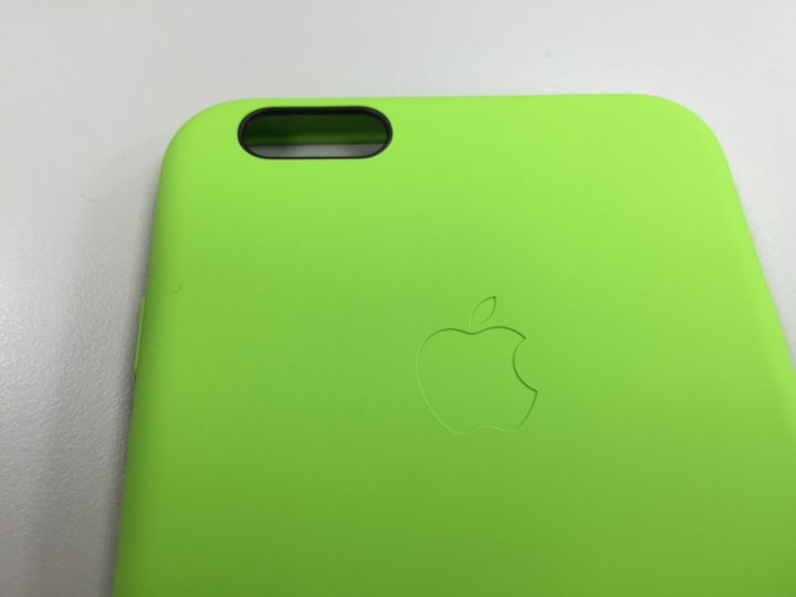 APPLE官網IPHONE6 Plus 5.5" 矽膠保護殼(綠) 【開箱】