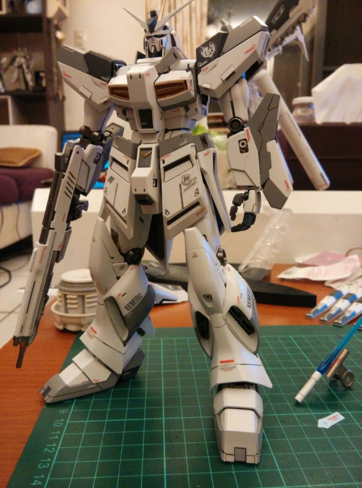 MG 1/100 Hi-v GUNDAM "Ver.Ka" 2號機改色版