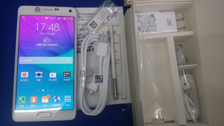 三星 GALAXY Note4 N9100公開版4G 雙卡雙待 繁體中文 簡單開簡