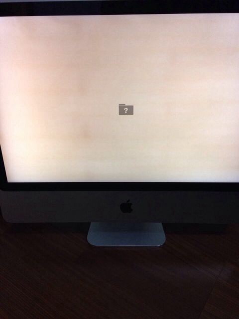 求救07imac 開機無緣無故變橘色畫面