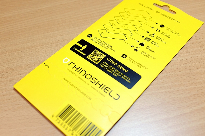 Rhino Shield犀牛盾iPhone 6保護貼開箱
