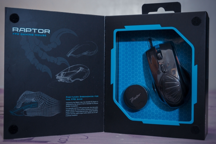 [開箱] FPS電競滑鼠 Raptor