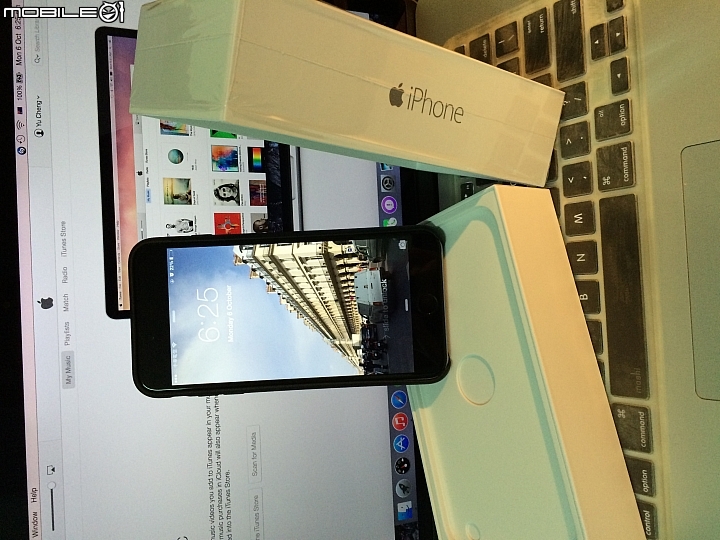 iPhone 6 Plus 128GB  Space Grey unboxing (開箱)