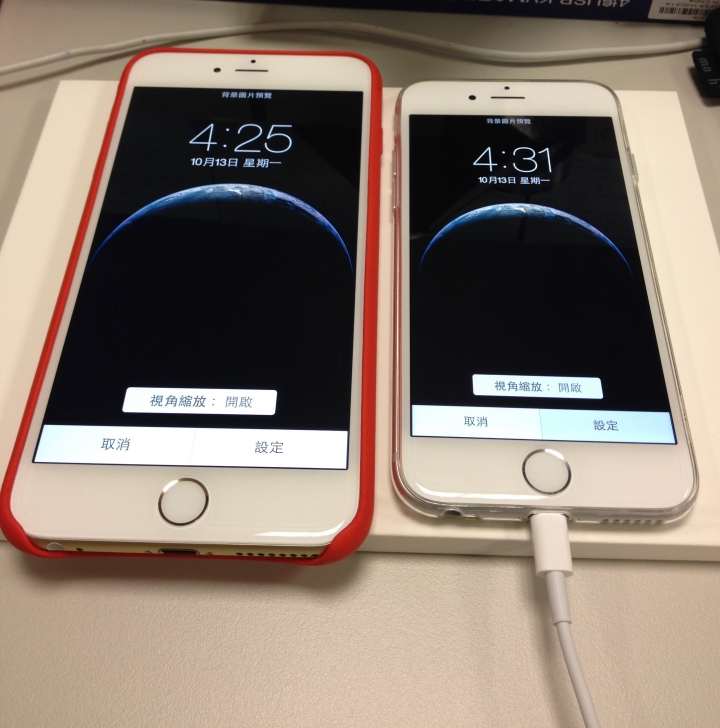 iPhone 6 與 iPhone 6+ 螢幕色差分享