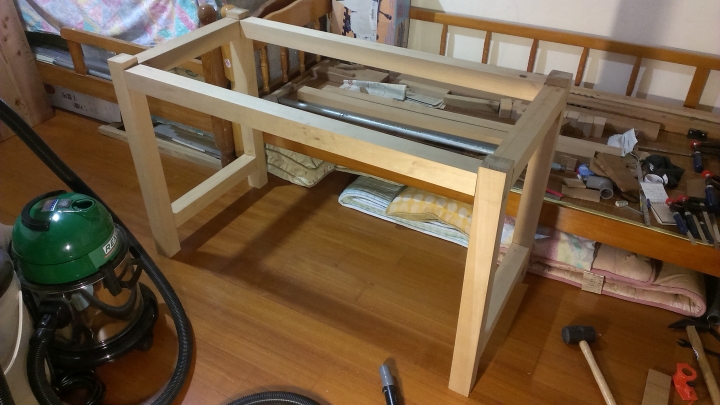 自製簡易書桌~