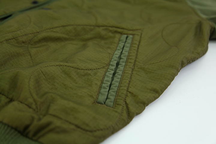分享 DENIM&SUPPRY 軍綠外套開箱