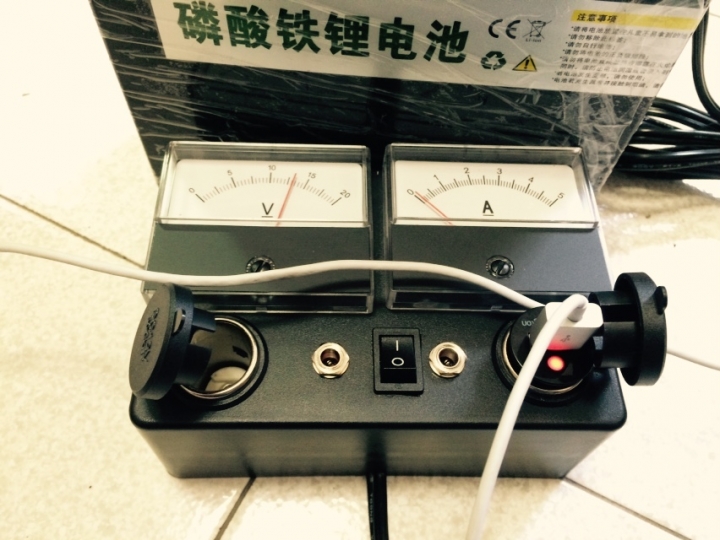 DIY 露營用電瓶電源控制盒