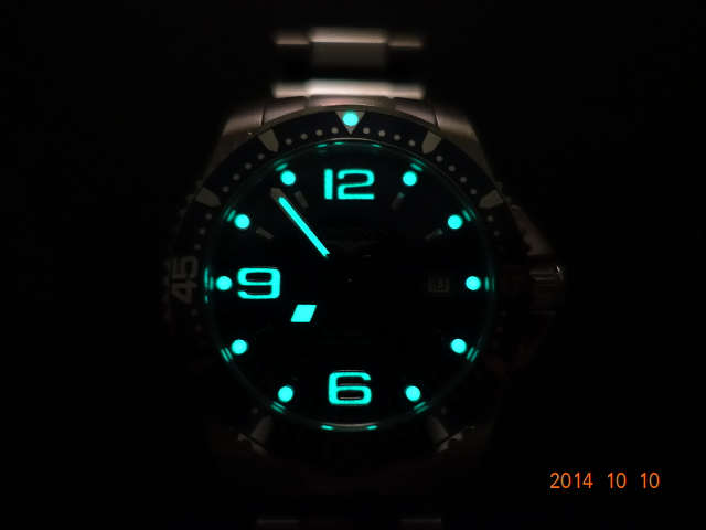 [開箱]LONGINES HYDRO CONQUEST 300米 機械錶開箱 L36424966