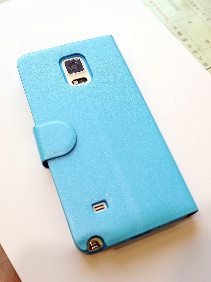 Note 4 副廠側掀皮套...