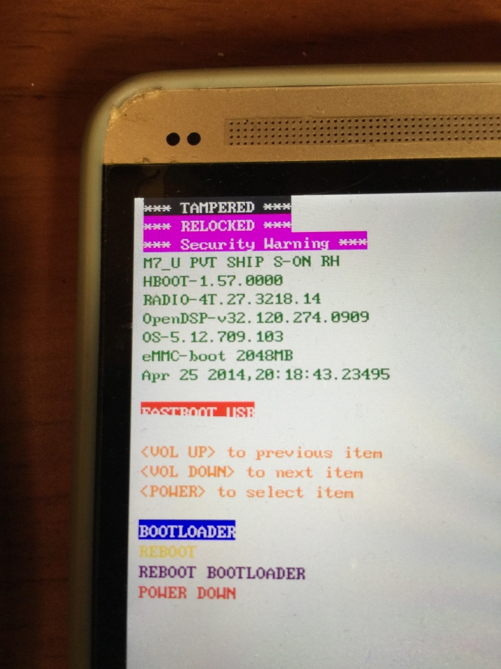（10/30已解決） 我的 M7(801e) 刷機失敗, 求解(hTC new One M7 2013)