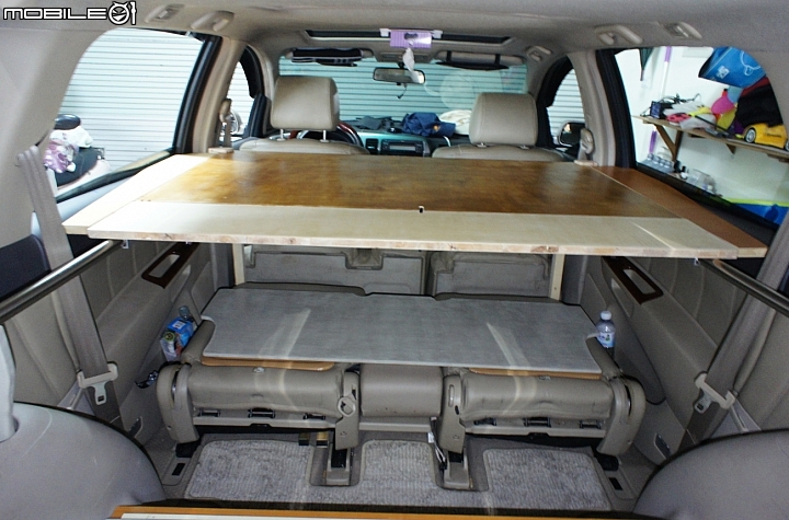 Wish車中床DIY for 2大2小 <圖多>