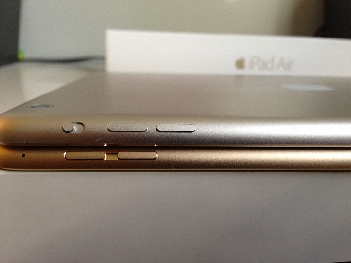 iPad air2 簡單開箱與iPad air1比較文