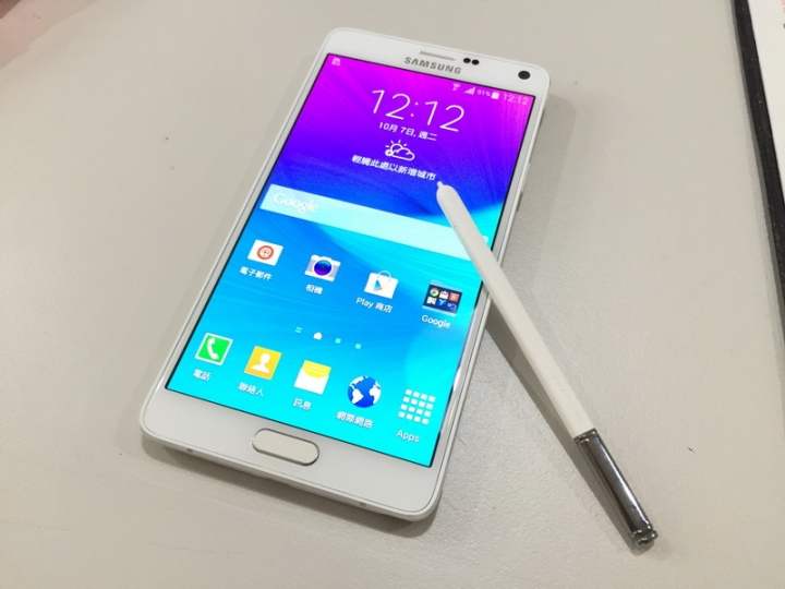 Samsung NOTE4實機把玩首發
