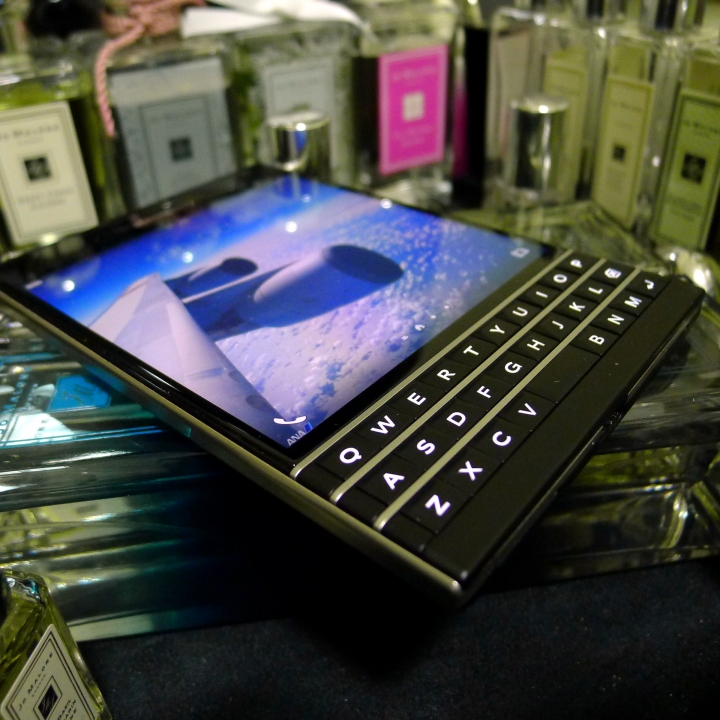 Efficient, edgy, my beloved BlackBerry Passport