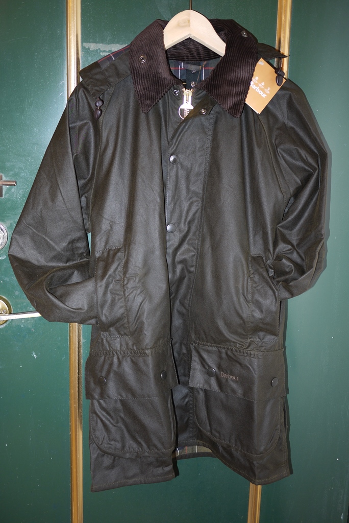 Barbour Men's Classic Beaufort Sylkoil Wax Jacket - Olive 油布外套