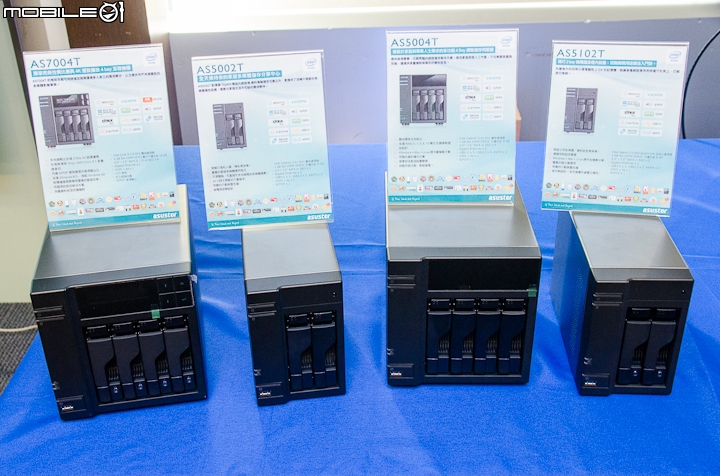 [採訪]ASUSTOR華芸 AS70/AS51/AS50新系列機種與ADM2.3版NAS作業系統發表