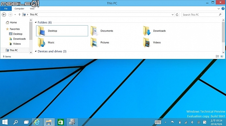 Z2760 平板安裝 Windows 10 技術預覽版（搭配 WIN8.1 驅動）