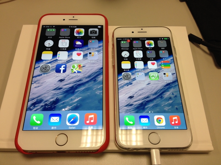 iPhone 6 與 iPhone 6+ 螢幕色差分享