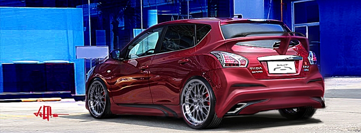 創作怡情2.0 BIG TIIDA 全車空套 body kit 2.0
