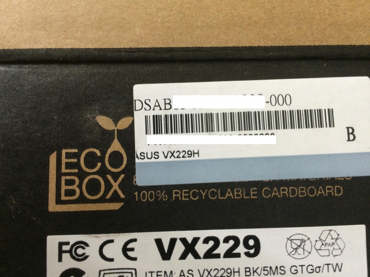 ASUS VX229H 不閃屏 問題.