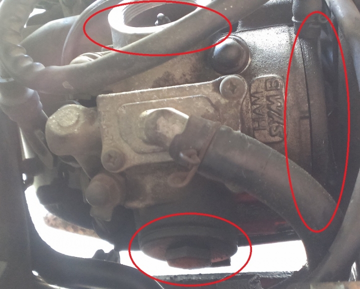 關於GT125漏機油問題