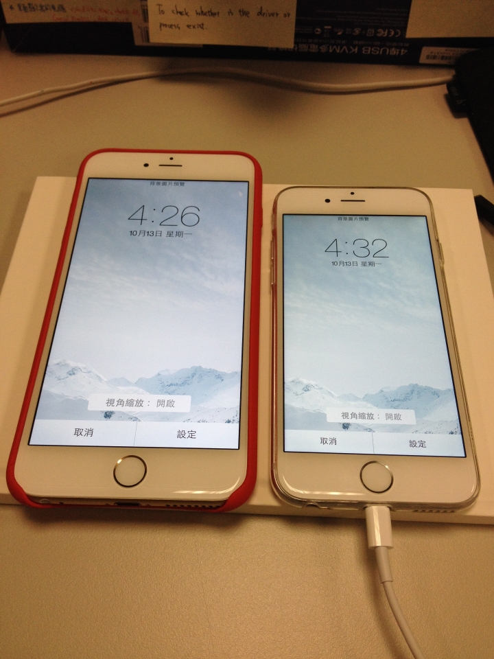 iPhone 6 與 iPhone 6+ 螢幕色差分享