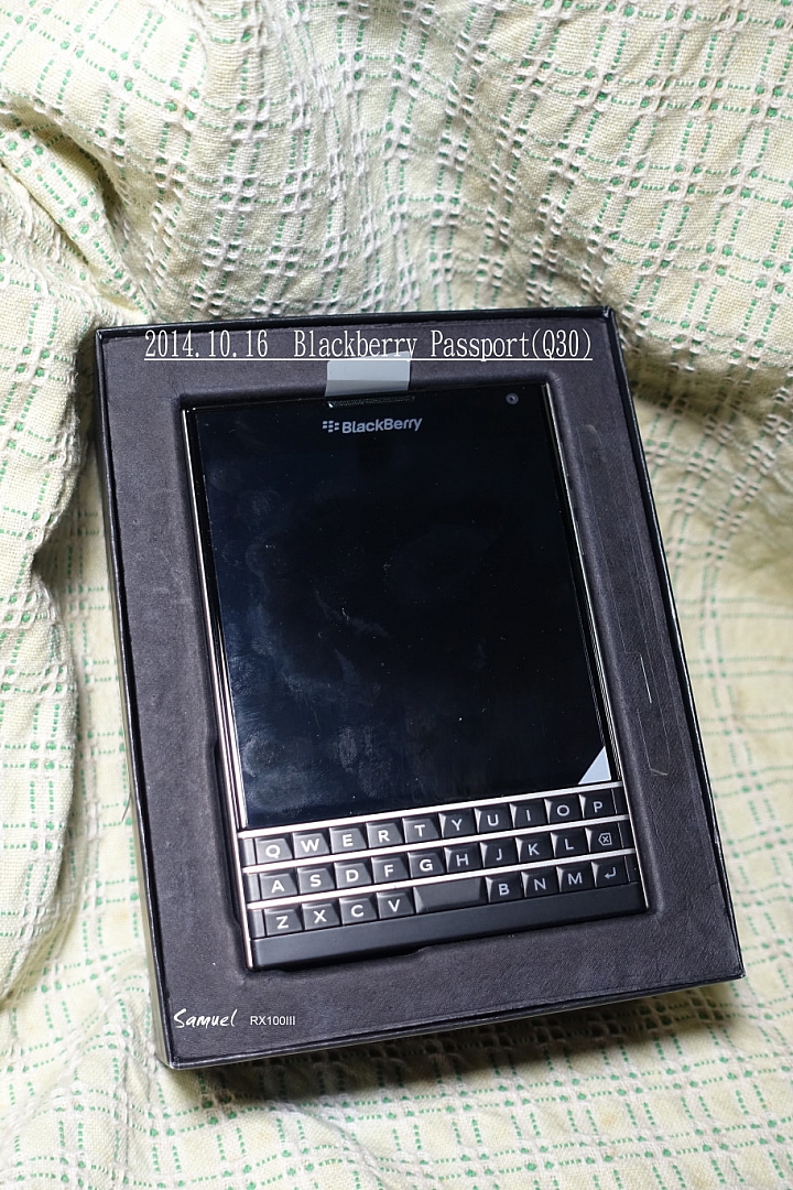 [Q30] Blackberry Passport 極簡開箱