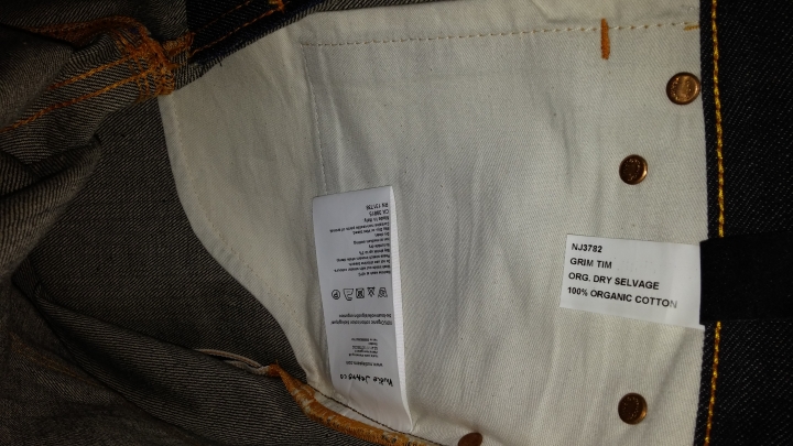 [分享]Nudie GRIM TIM ORG. DRY SELVAGE 橘耳