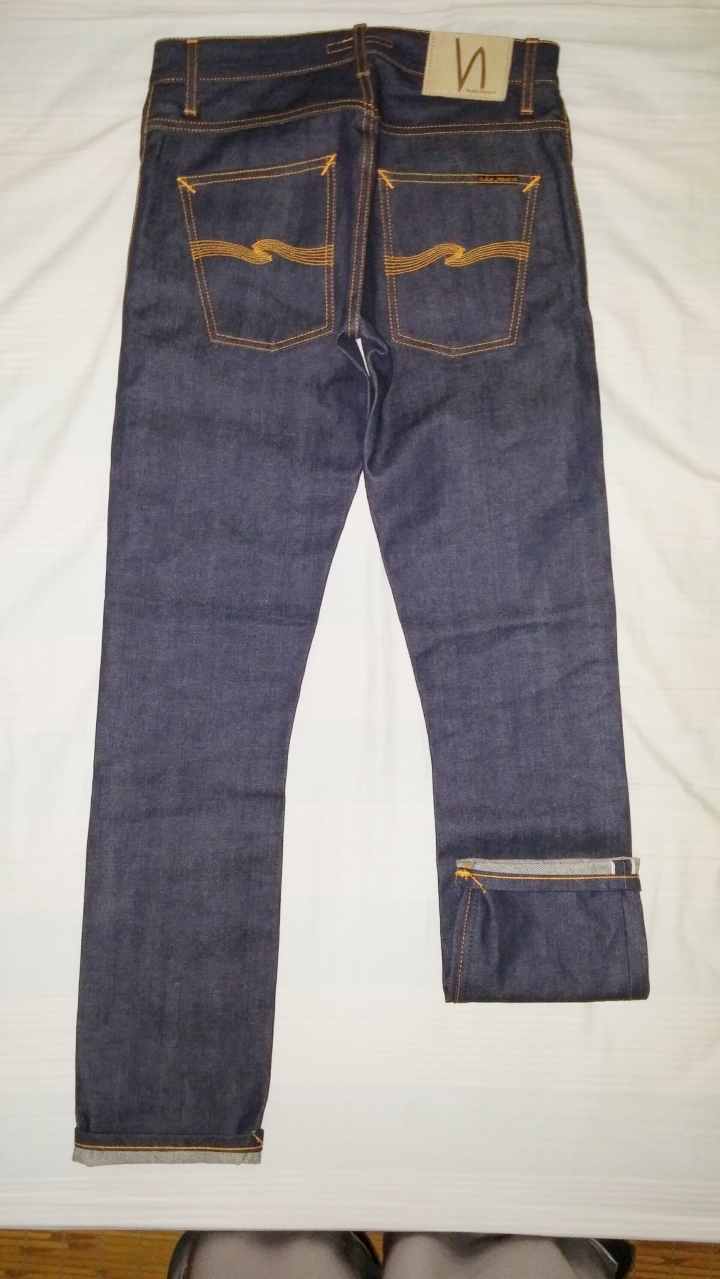 [分享]Nudie GRIM TIM ORG. DRY SELVAGE 橘耳
