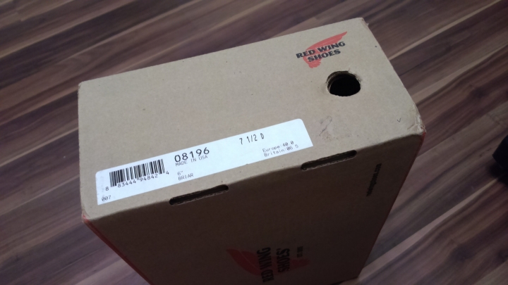 Red wing 8196 開箱