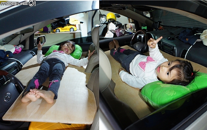 Wish車中床DIY for 2大2小 <圖多>