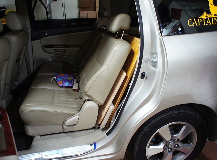 Wish車中床DIY for 2大2小 <圖多>