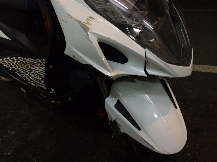 迴轉時與機車相撞（急！）（11/2更新內容，請大大給意見）