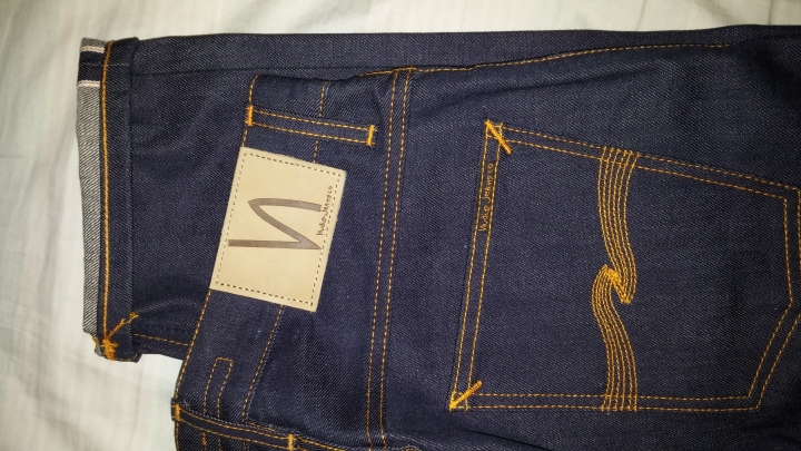[分享]Nudie GRIM TIM ORG. DRY SELVAGE 橘耳