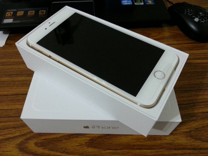 iphone 6 plus 16G 金色  微開箱
