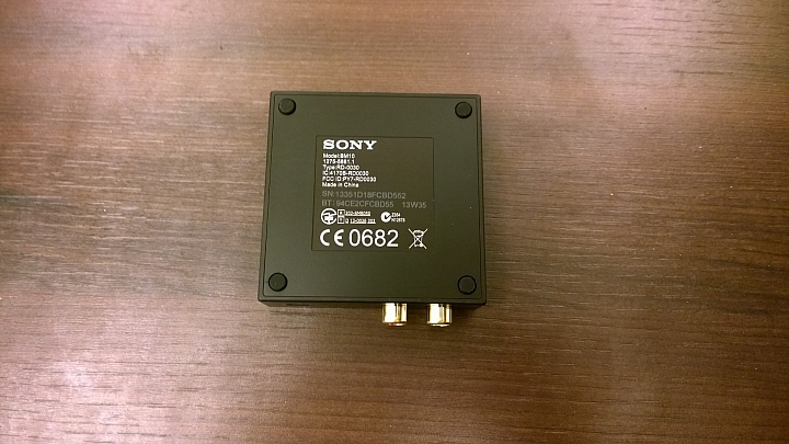 [開箱] Sony 藍牙音樂接收器  BM10