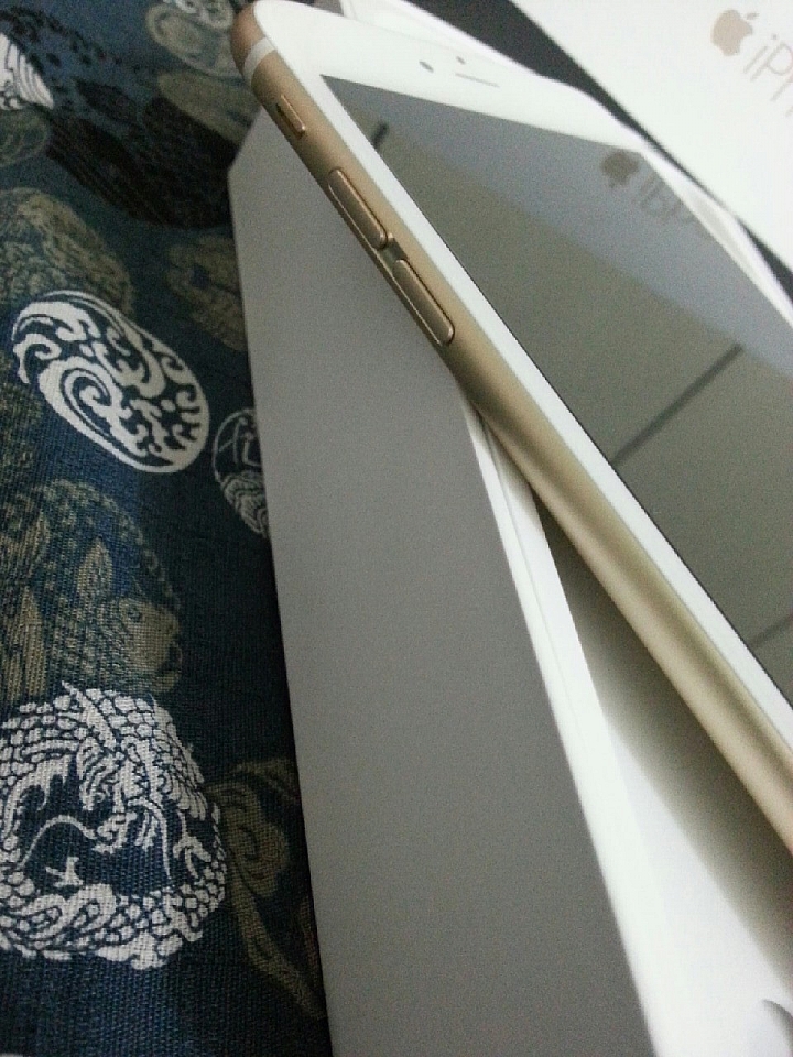 iPhone 6 Plus 64GB Gold × Tunewear  懶人開箱  ( 圖多字少 )