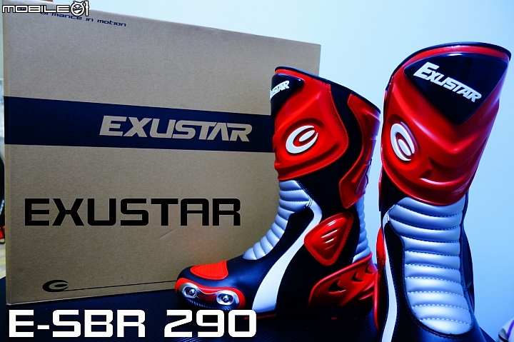 [開箱] 浩捍EXUSTAR E-SBR290 2014入門款車靴(45P-1004新增心得)